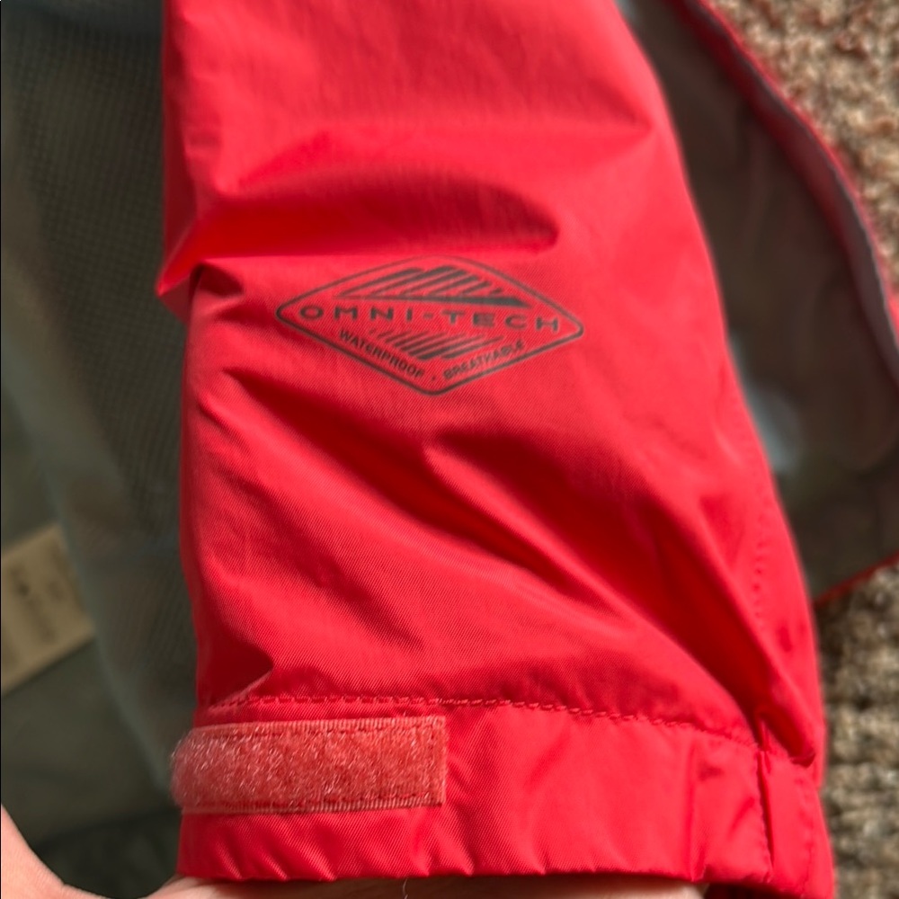 Columbia Pink and Gray Utility Jacket with Hood - Picture 6 of 8